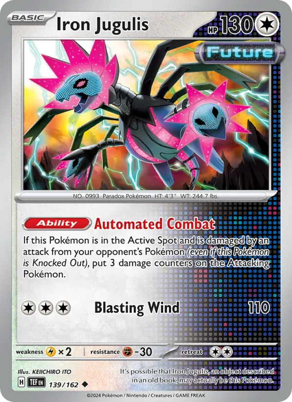 Iron Jugulis #139 – Temporal Forces card