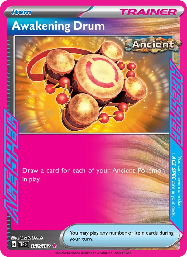 Awakening Drum #141 – Temporal Forces card