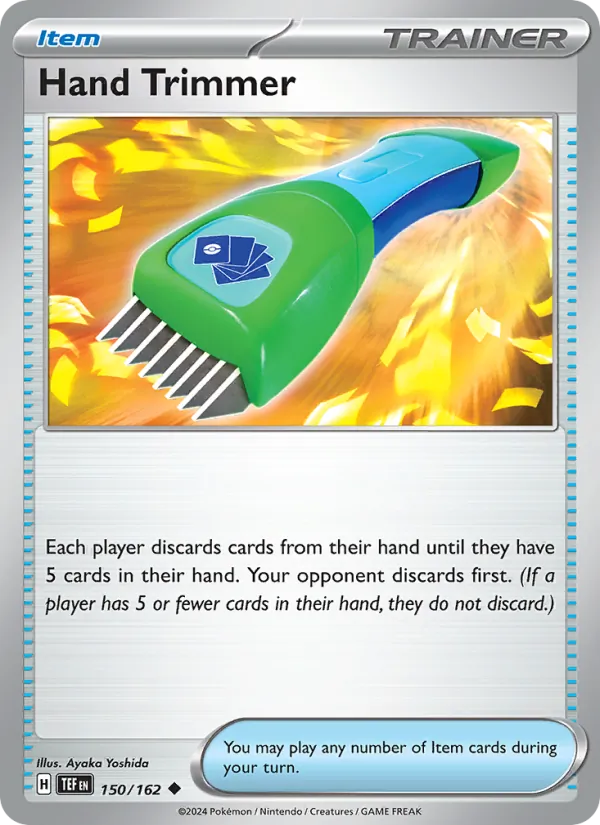 Hand Trimmer #150 – Temporal Forces card