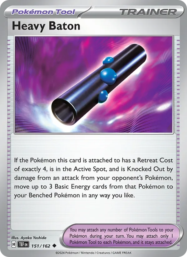Heavy Baton #151 – Temporal Forces card