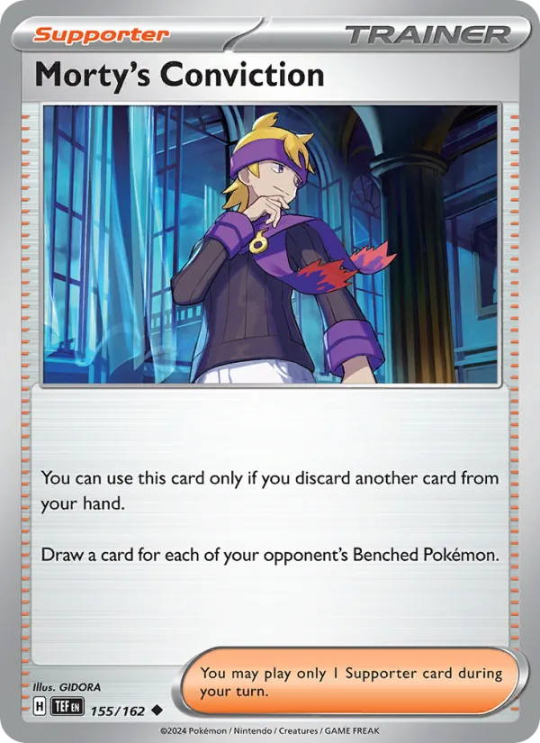 Morty's Conviction #155 – Temporal Forces card