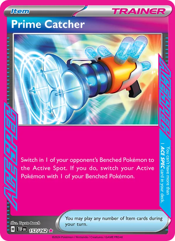 Prime Catcher #157 – Temporal Forces card