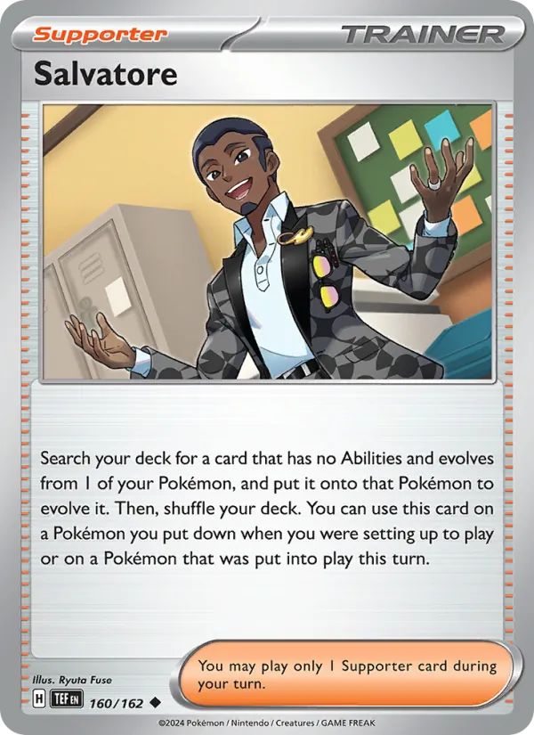 Salvatore #160 – Temporal Forces card