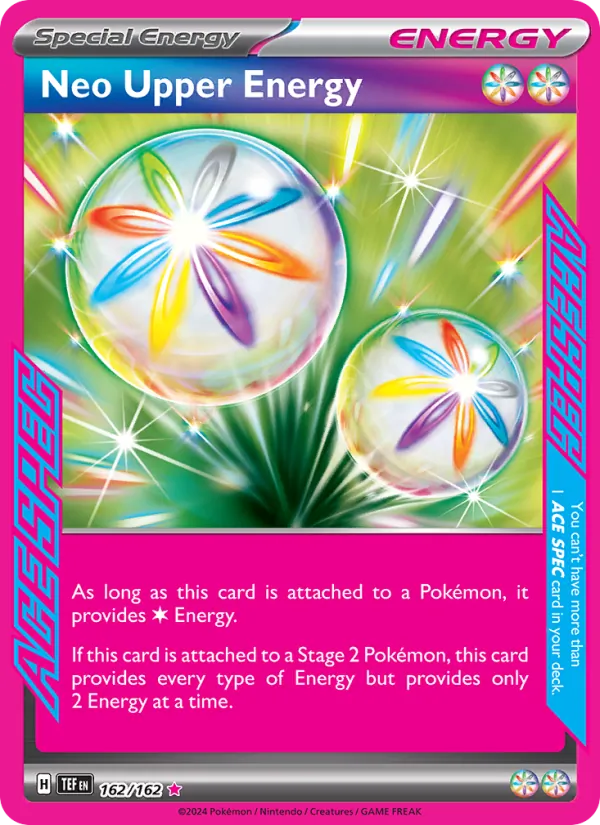 Neo Upper Energy #162 – Temporal Forces card