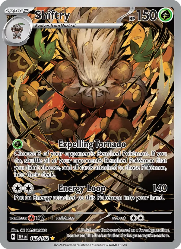 Shiftry #163 – Temporal Forces card