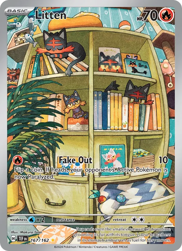Litten #167 – Temporal Forces card