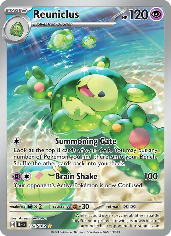 Reuniclus #171 – Temporal Forces card