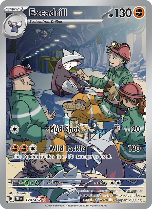 Excadrill #174 – Temporal Forces card