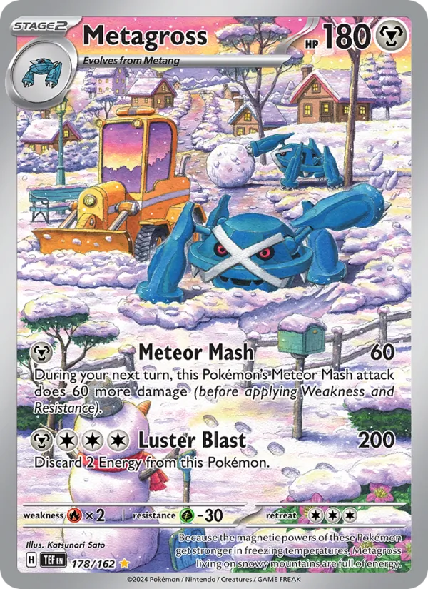 Metagross #178 – Temporal Forces card