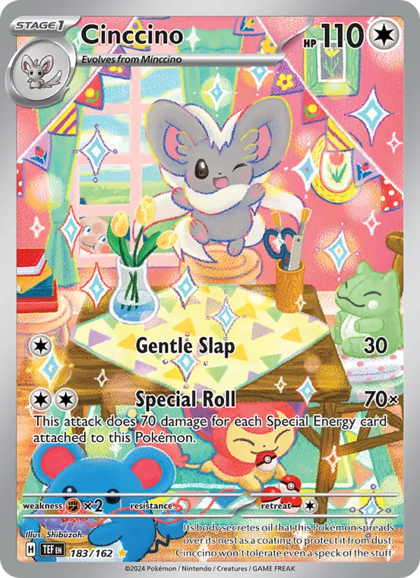Cinccino #183 – Temporal Forces card