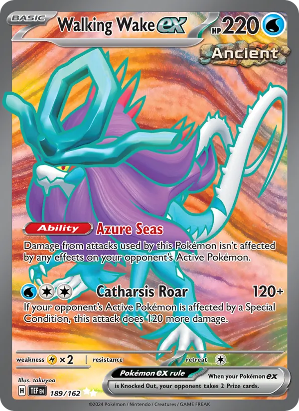 Walking Wake ex #189 – Temporal Forces card