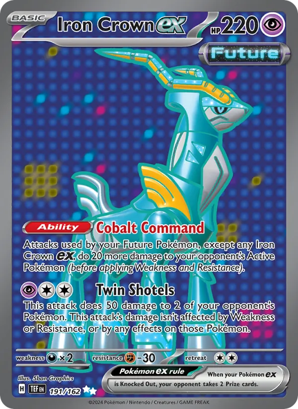 Iron Crown ex #191 – Temporal Forces card