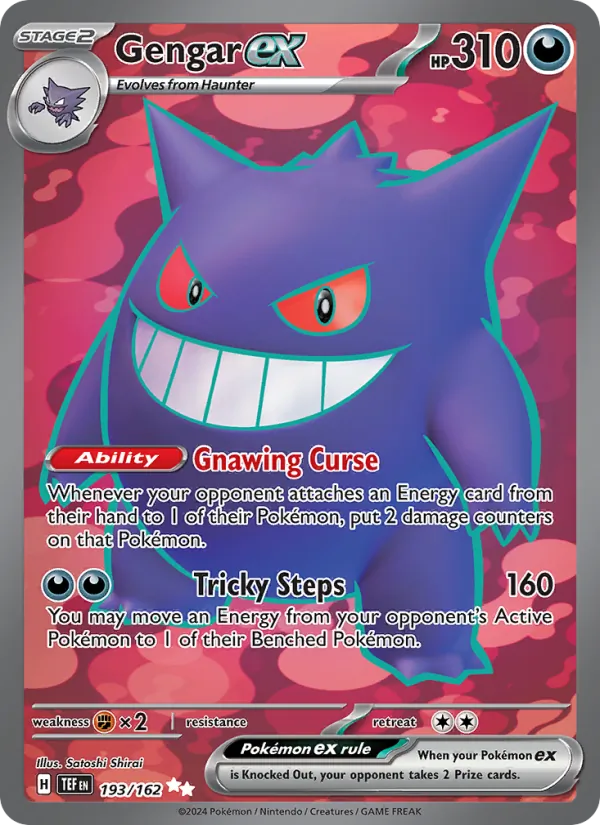 Gengar ex #193 – Temporal Forces card