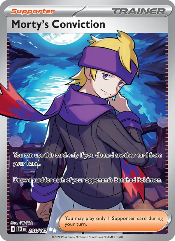 Morty's Conviction #201 – Temporal Forces card