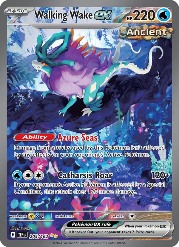 Walking Wake ex #205 – Temporal Forces card