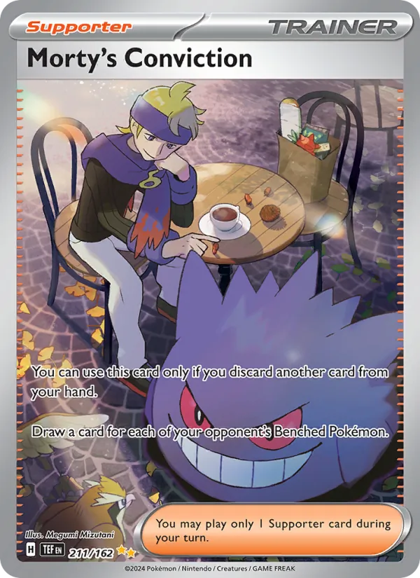 Morty's Conviction #211 – Temporal Forces card
