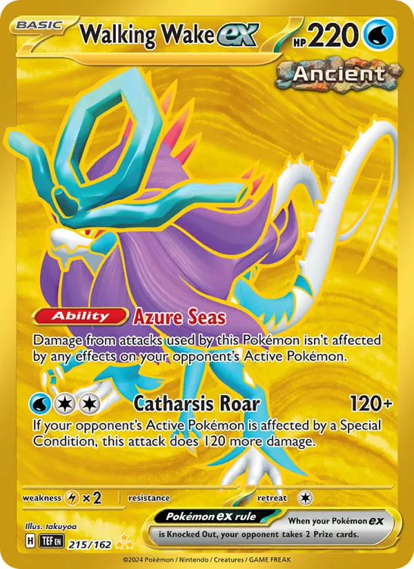 Walking Wake ex #215 – Temporal Forces card
