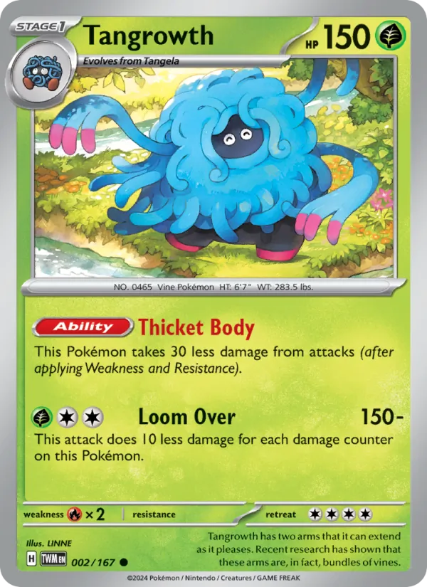 Tangrowth #002 – Twilight Masquerade card