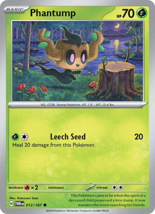 Phantump #012 – Twilight Masquerade card