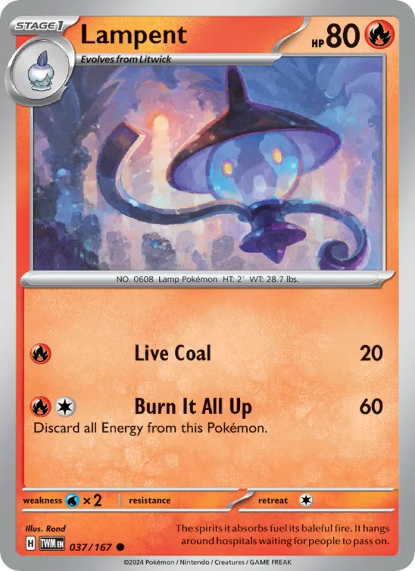 Lampent #037 – Twilight Masquerade card