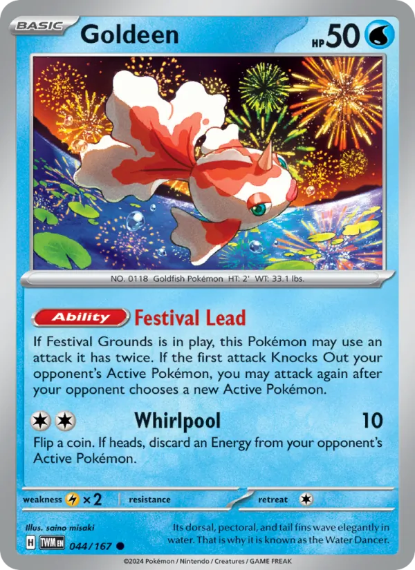Goldeen #044 – Twilight Masquerade card