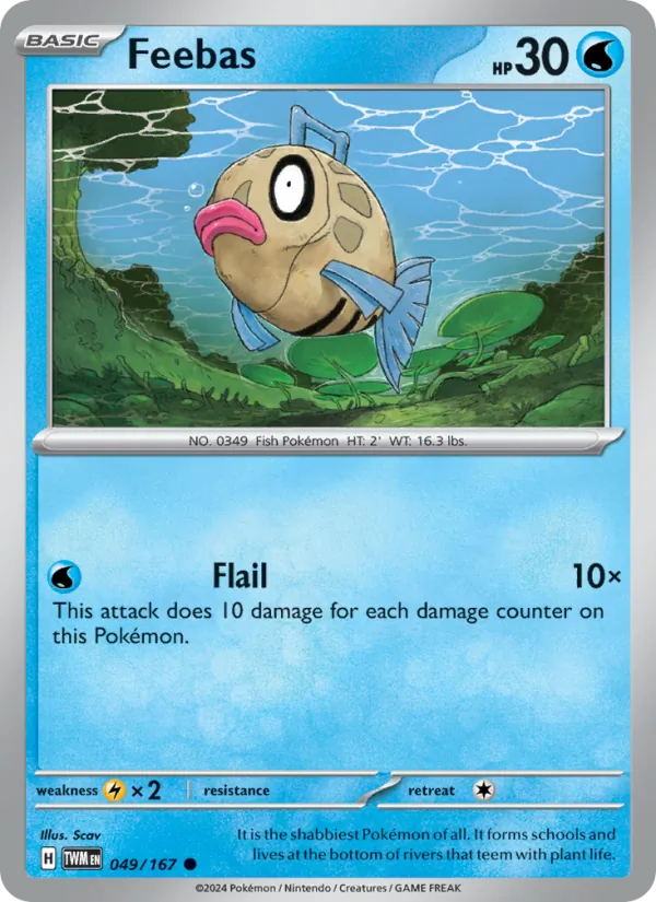 Feebas #049 – Twilight Masquerade card