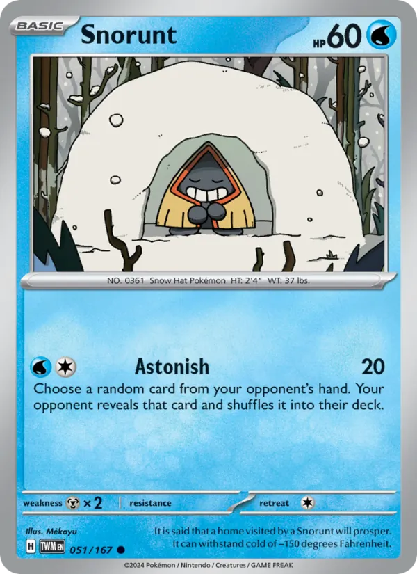 Snorunt #051 – Twilight Masquerade card