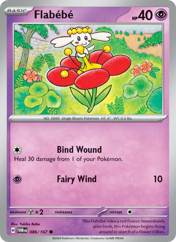 Flabébé #086 – Twilight Masquerade card