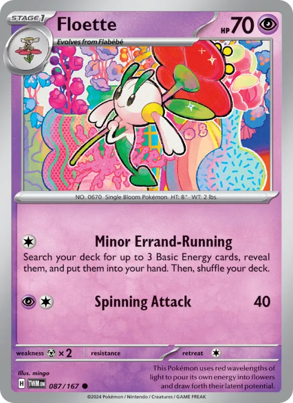 Floette #087 – Twilight Masquerade card