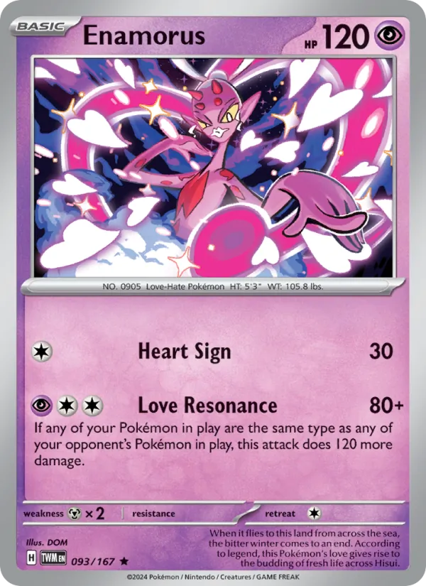 Enamorus #093 – Twilight Masquerade card