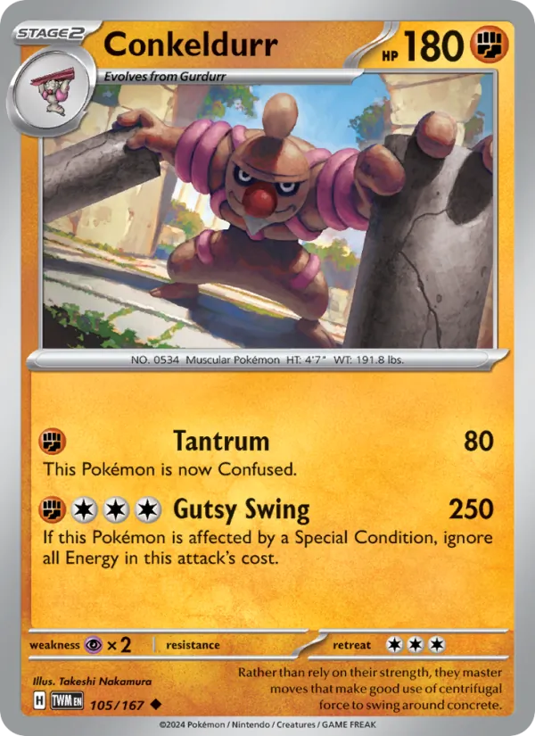 Conkeldurr #105 – Twilight Masquerade card