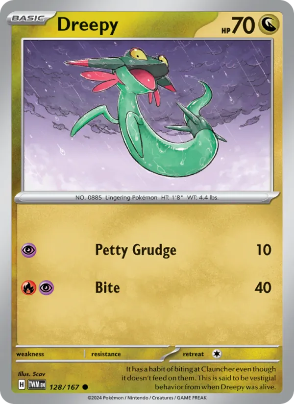 Dreepy #128 – Twilight Masquerade card