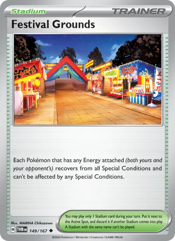 Festival Grounds #149 – Twilight Masquerade card