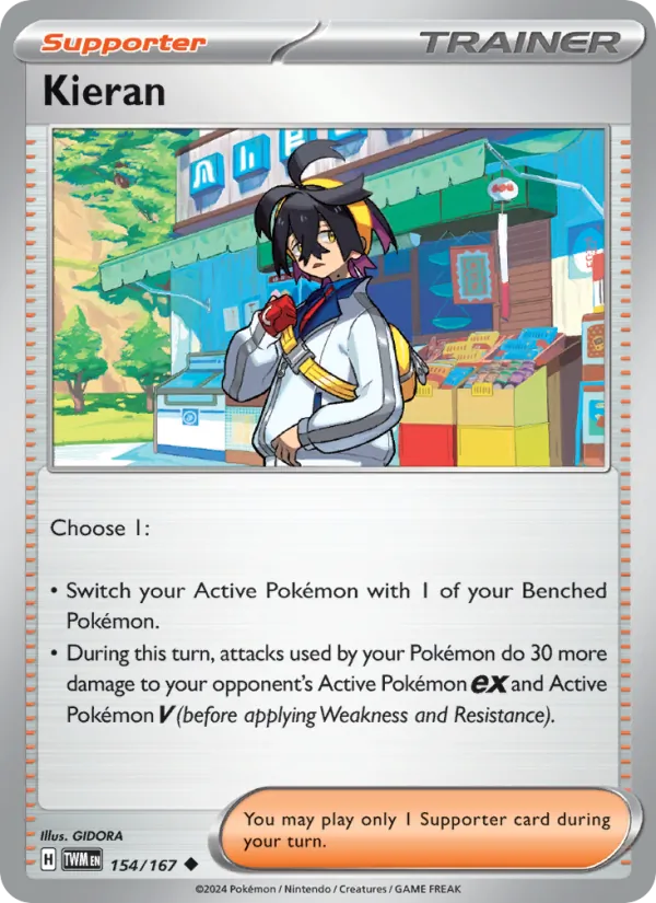 Kieran #154 – Twilight Masquerade card