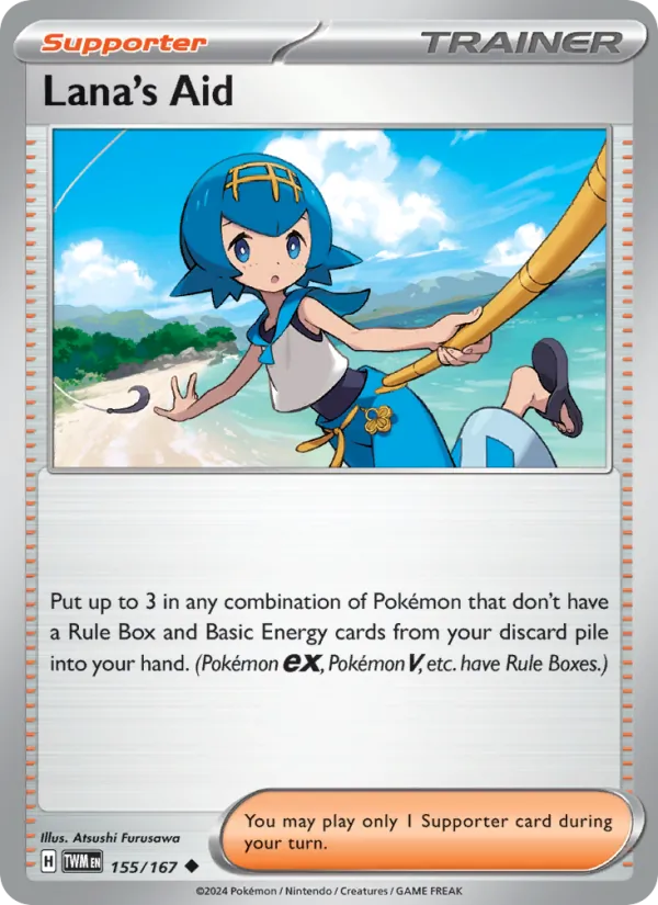 Lana's Aid #155 – Twilight Masquerade card