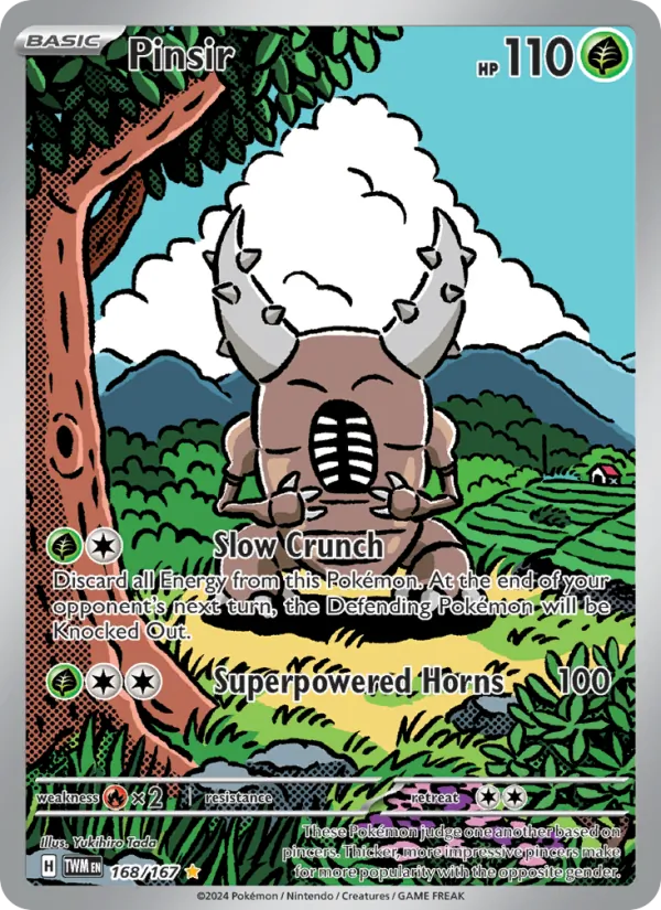 Pinsir #168 – Twilight Masquerade card