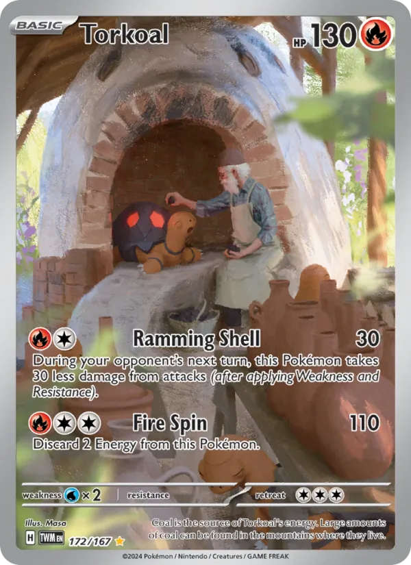 Torkoal #172 – Twilight Masquerade card