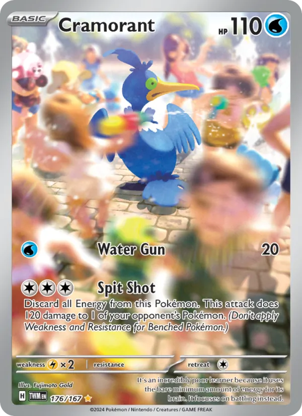 Cramorant #176 – Twilight Masquerade card