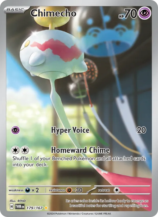 Chimecho #179 – Twilight Masquerade card