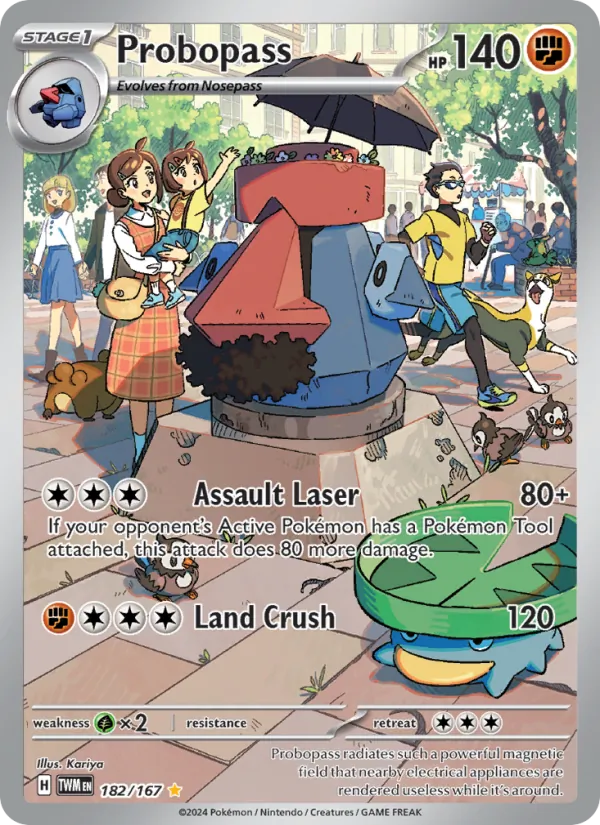 Probopass #182 – Twilight Masquerade card