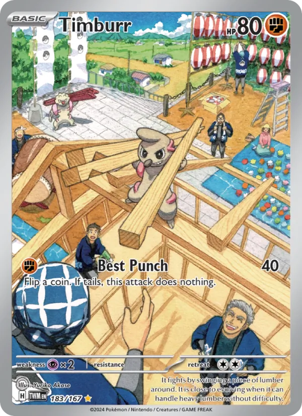Timburr #183 – Twilight Masquerade card