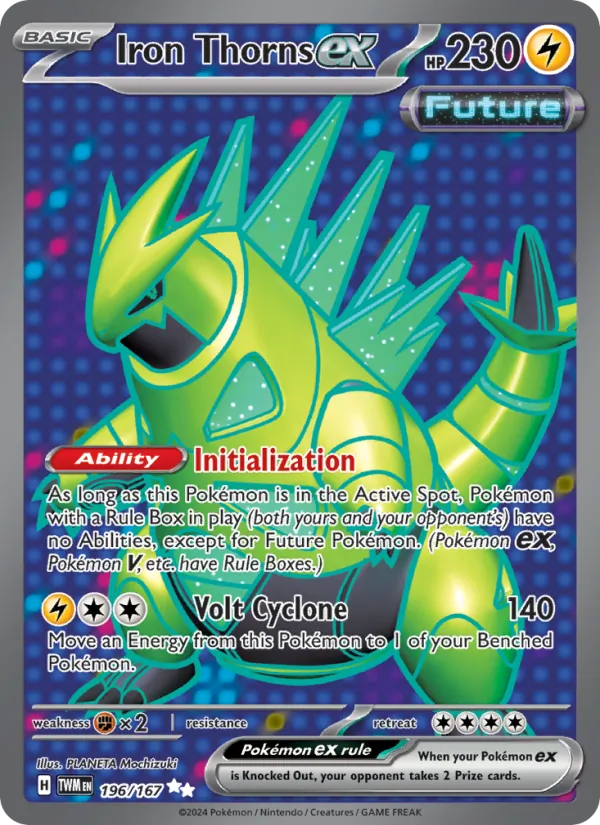 Iron Thorns ex #196 – Twilight Masquerade card