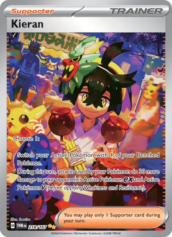 Kieran #218 – Twilight Masquerade card