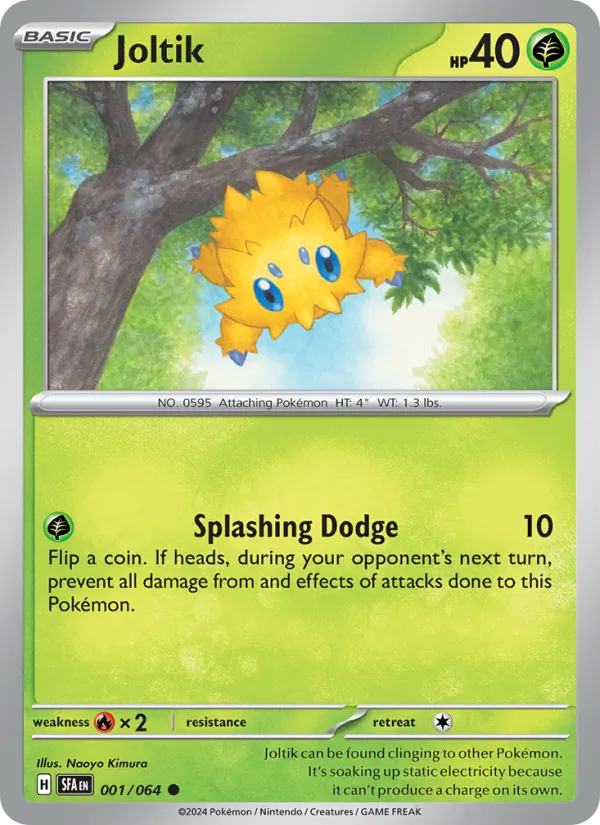 Joltik #001 – Shrouded Fable card