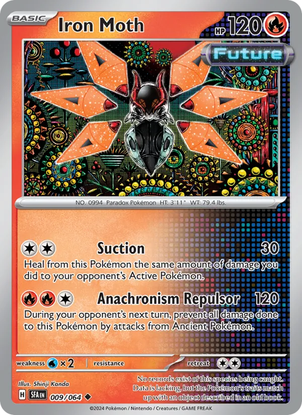 Iron Moth #009 – Shrouded Fable card