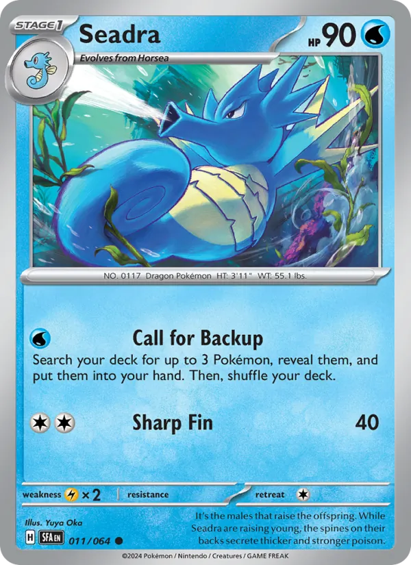 Seadra #011 – Shrouded Fable card