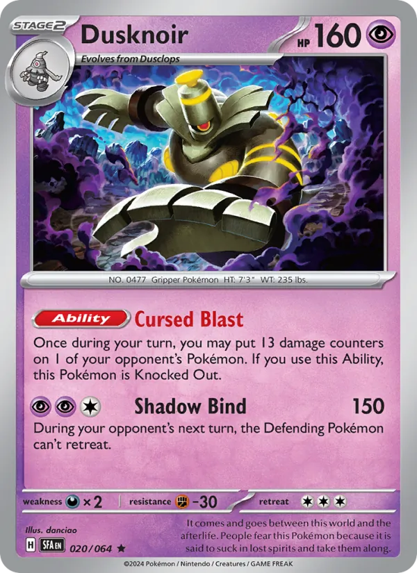 Dusknoir #020 – Shrouded Fable card