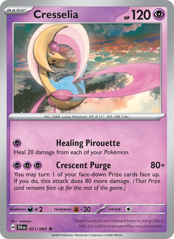 Cresselia #021 – Shrouded Fable card