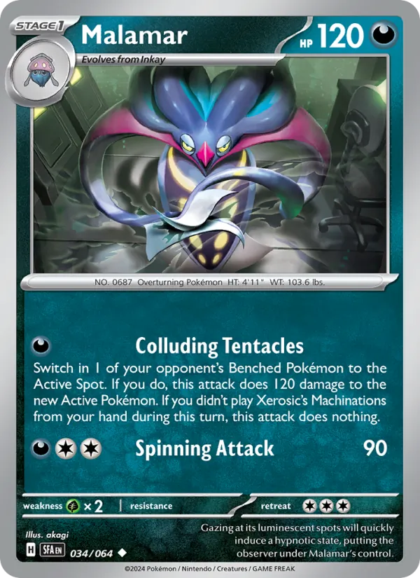 Malamar #034 – Shrouded Fable card