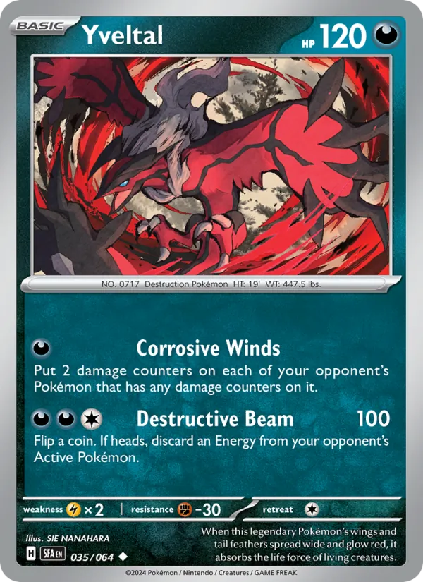 Yveltal #035 – Shrouded Fable card